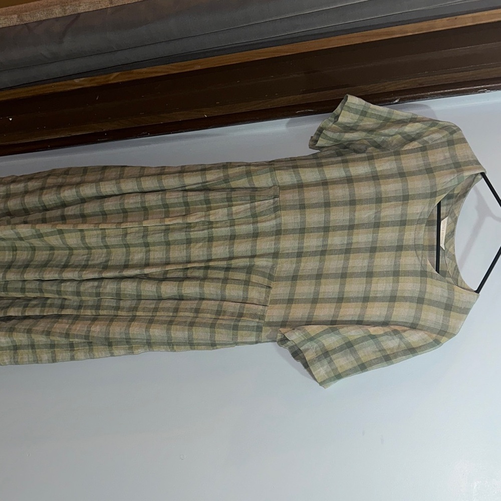 Edith & Bertha Plaid Dress
